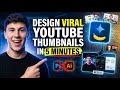 How to design a VIRAL thumbnail with AI in 5 minutes (LIVE WALKTHROUGH)