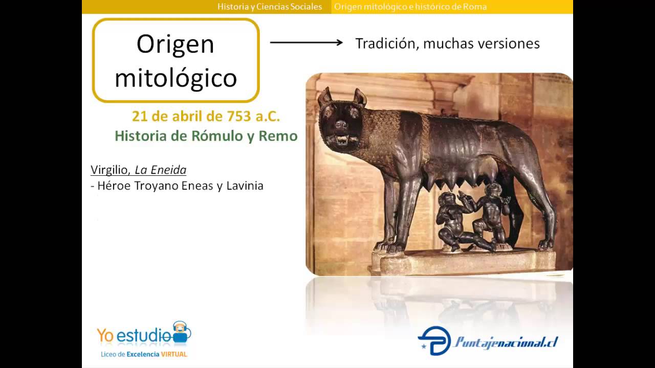 cual es el origen de roma segun la mitologia