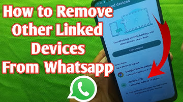 How to Remove Linked Devices From WhatsApp | WhatsApp Link Device Logout kaise kare | 2023