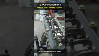 This Rajo Rocker Shaft Brings Eight Valves to Life #Shorts