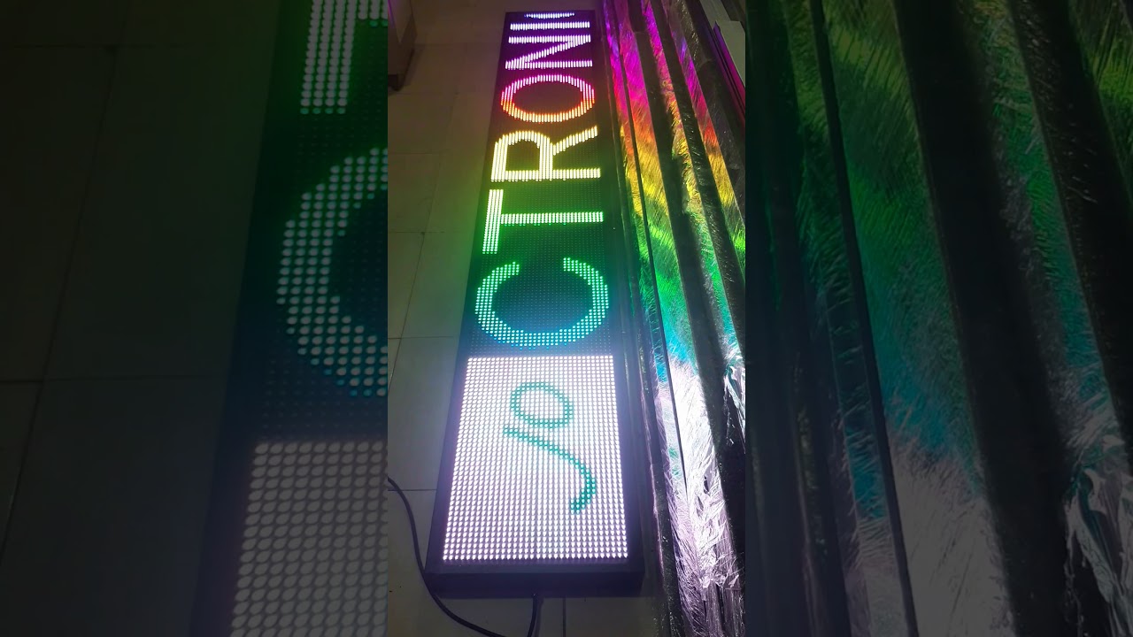 P10 RGB SMD runningtext full color outdoor | Runningtext| Videotron | panel P10