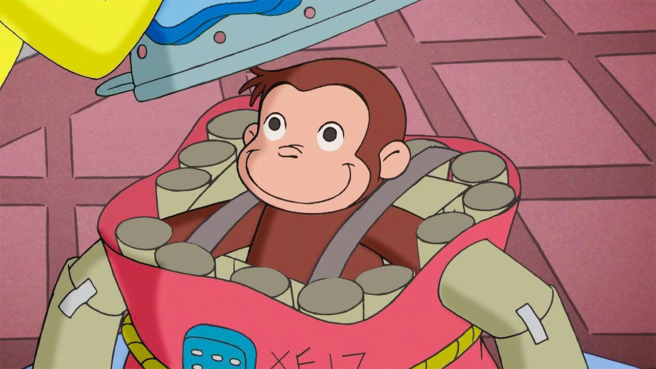 あれはロボットモンキー？ 🐵 おさるのジョージ
