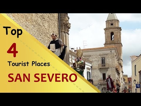 "SAN SEVERO" Top 4 Tourist Places | San Severo Tourism | ITALY