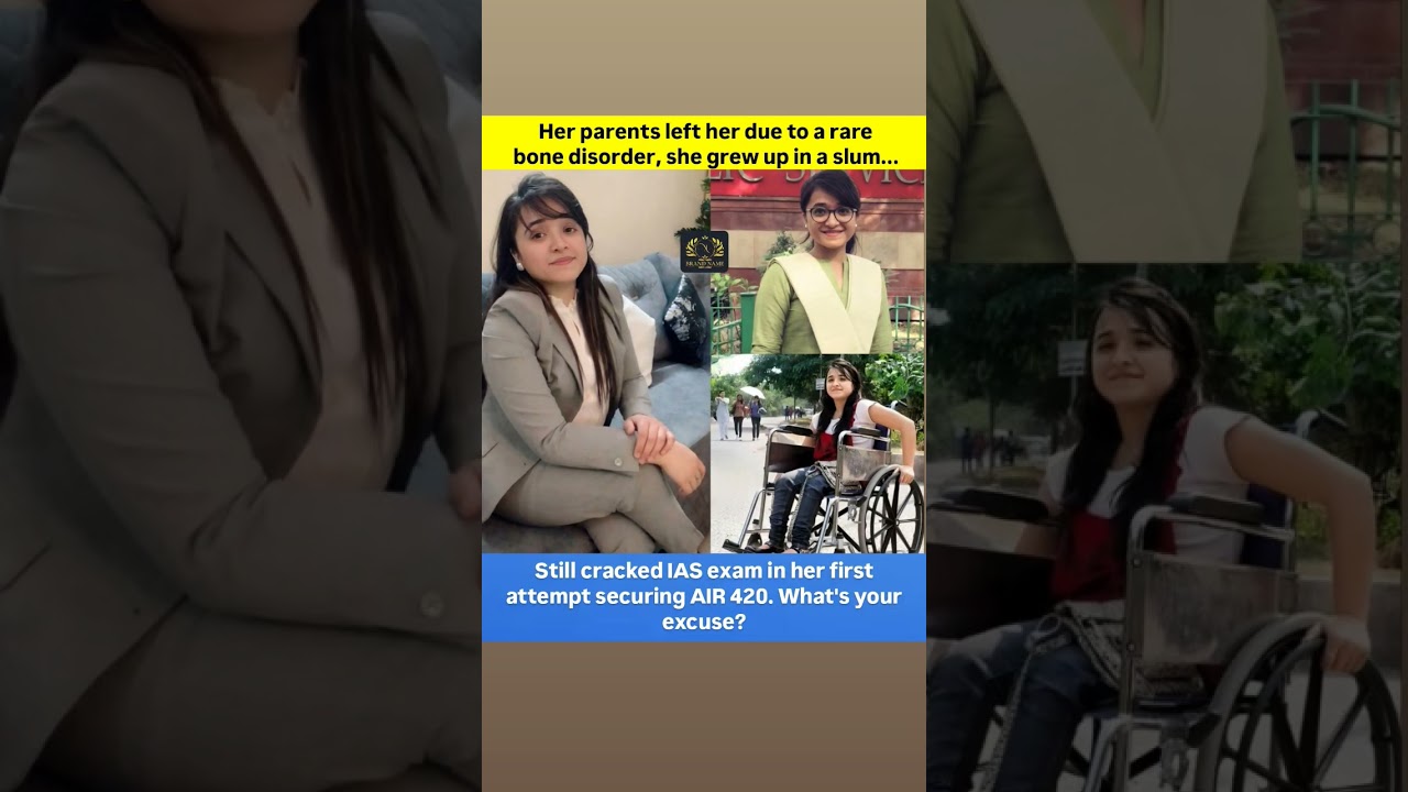 Abandoned at Birth, Battled a Bone Disorder — Today She’s an IAS Officer