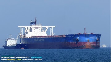 Yuan Shi Hai - maneuver ore carrier valemax size dwt 400602 tons