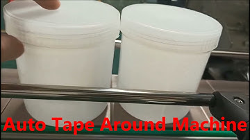 Auto Tape Around Machine,Container Tape Around Machine,Automatic Tape Sealing Machine(2021)