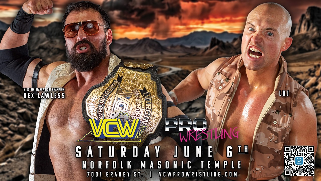 FULL MATCH: Rex Lawless vs. LDJ | Virginia Heavyweight