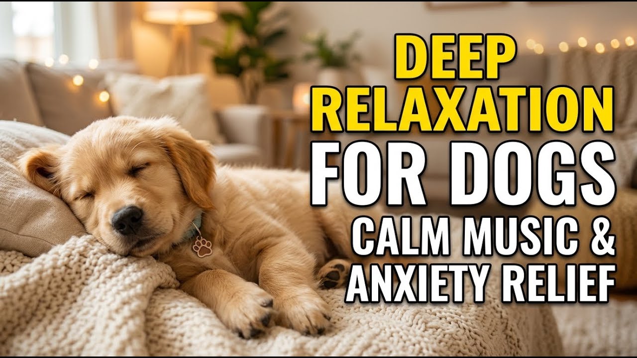 Peaceful Music for Dogs to Reduce Anxiety & Barking