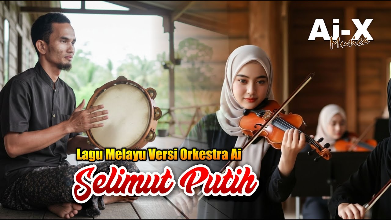 Selimut Putih Lagu melayu religi versi Orkestra Cover AI by. Symponi Nusantara | Aix Musica #cover