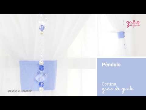 Cortina Elegance Teddy Azul | Ref: 59191