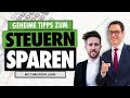 STEUERN SPAREN als Unternehmer - so geht's! - Tipps zum Steuern sparen von Prof. Dr. Christoph Juhn