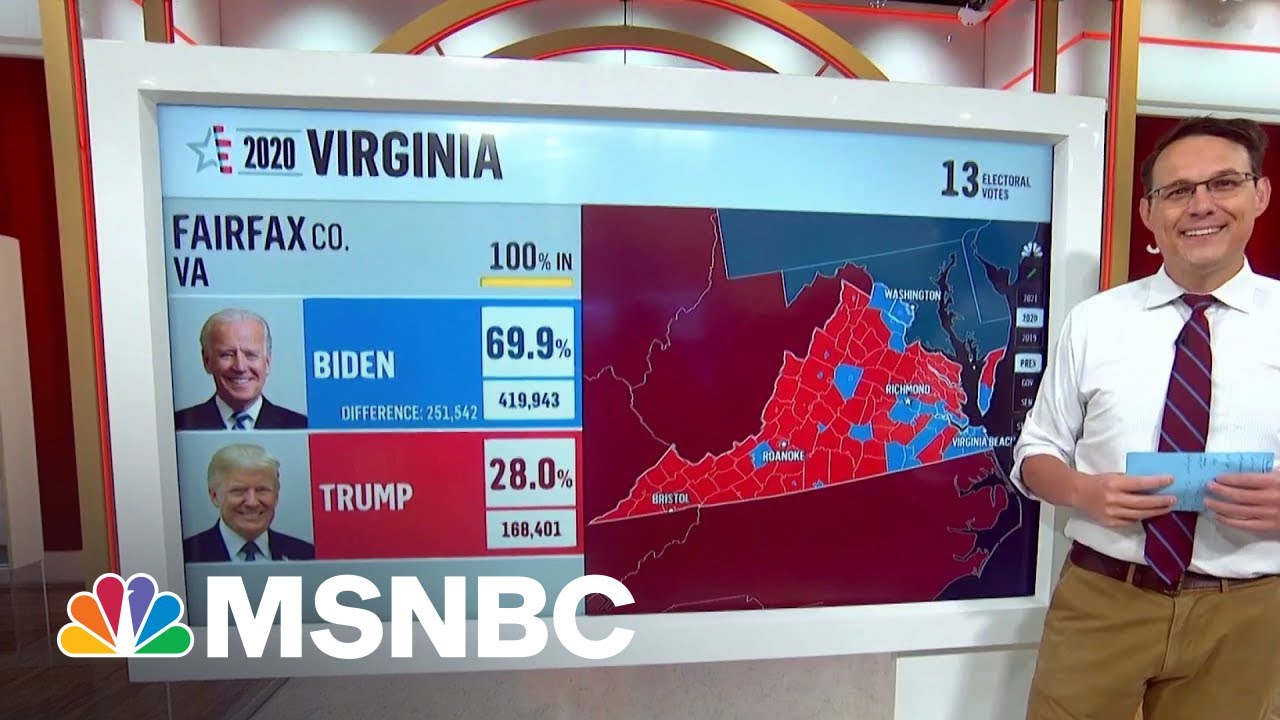 Steve Kornacki Breaks Down What To Look For In Virginia Governor's Race