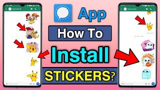 How To Install and Send New Animated Stickers In Signal App On Android Without App (HINDI/URDU) screenshot 3