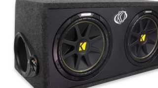 Kicker Dual 12" 600W Subwoofers w/ Enclosure | 10DC122