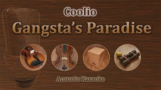 Gangsta's Paradise - Coolio (Acoustic Karaoke) Resimi