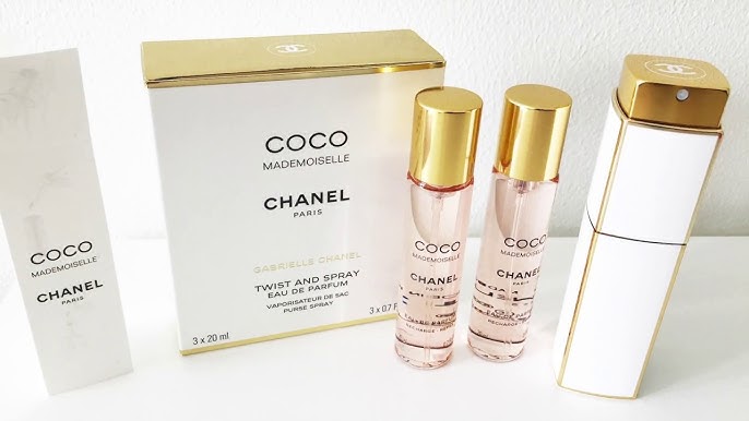 AND COCO - - YouTube SPRAY CHANEL TWIST TO PERFUME REFILL MADEMOISELLE HOW