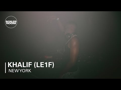 Khalif (Le1f) | Boiler Room Festival New York