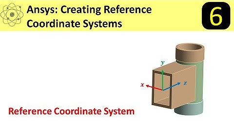 Ansys: Creating A Reference Coordinate System