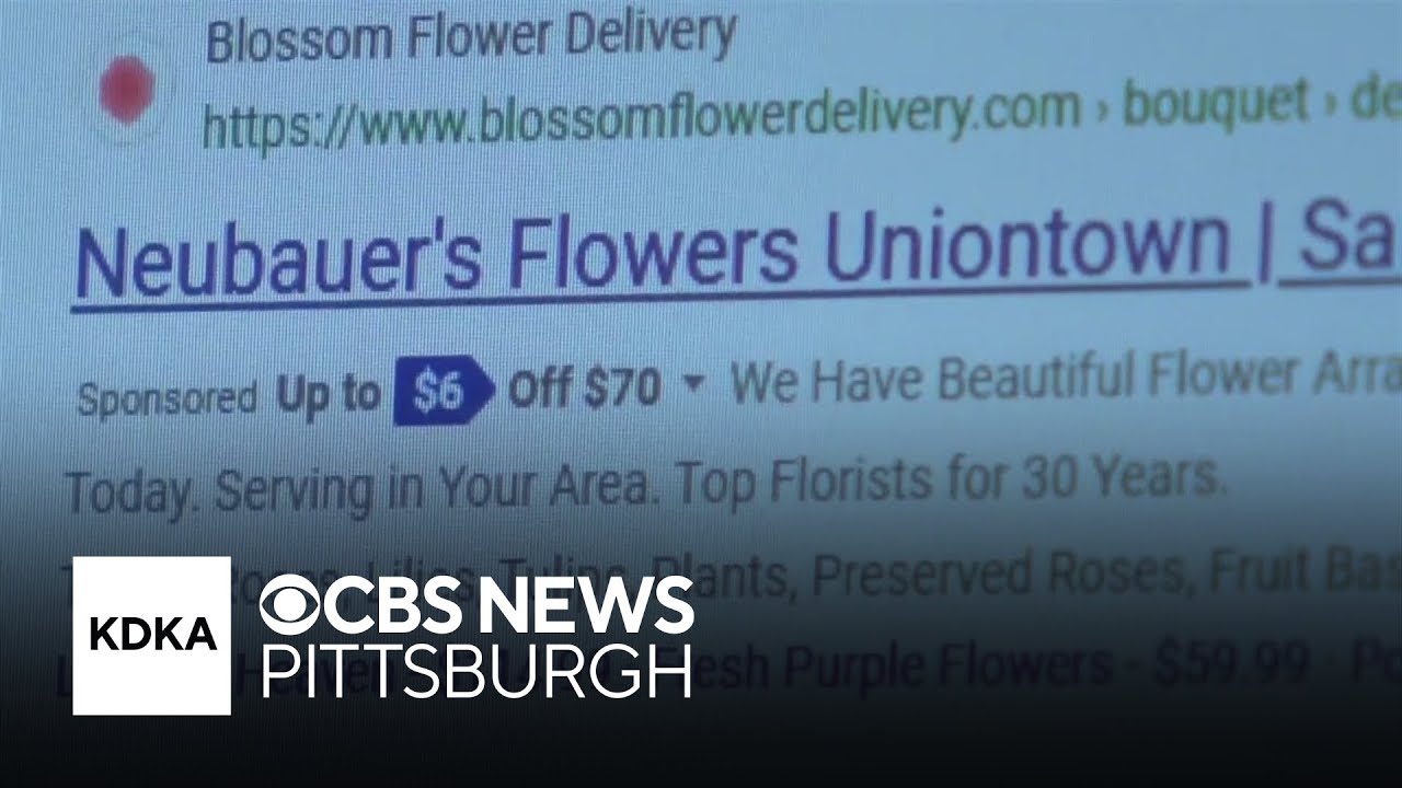 Flower shop says online business is impersonating it to deceive