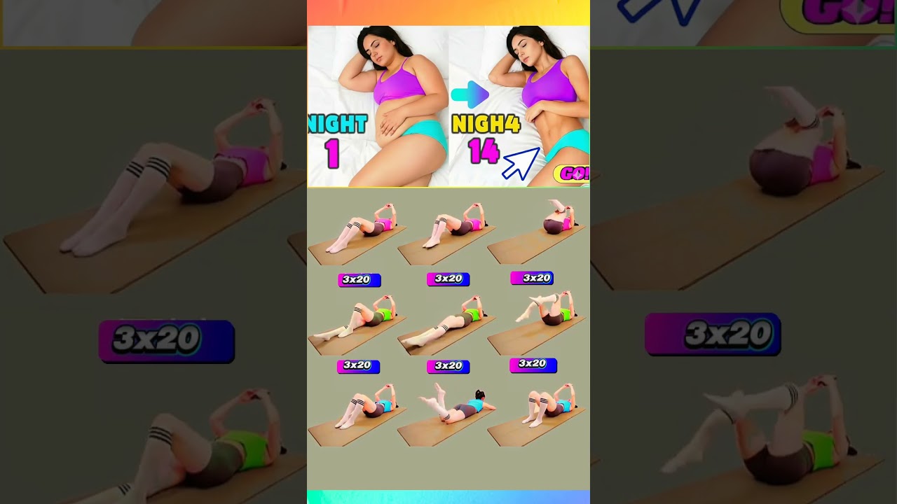 Lose weight - bed workout😍 