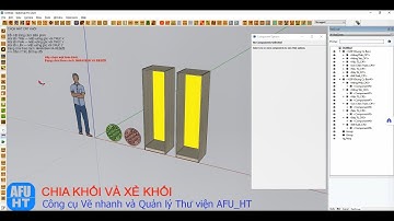Hướng dẫn Chức năng Chọn mặt để Chia và Xẻ khối của AFU_HT dùng thao tác với DC và Vách CNC