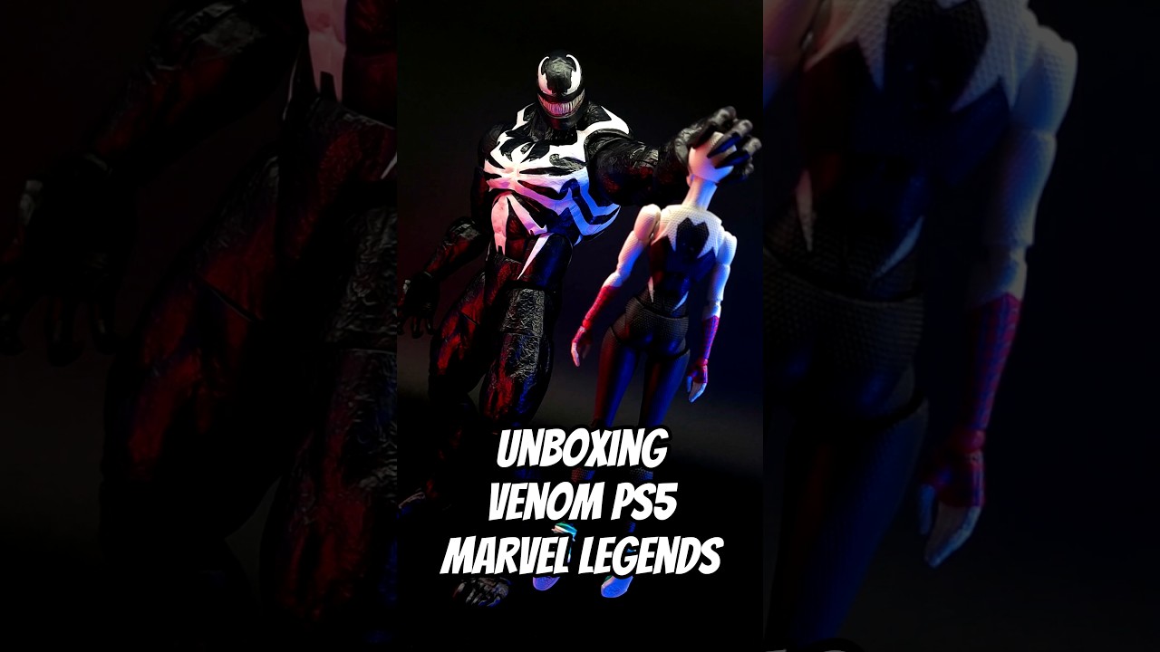 💥 Review: Venom Spiderman 2 PS5 - Marvel Legends #marvellegends #figure #venom #toys #juguetes