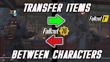 Quick Tip: How to Transfer Items Between Characters With a Fallout 1st Subscription - Fallout 76