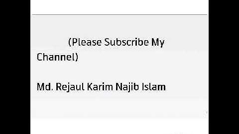 Class Seven English Assignment 2