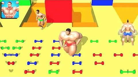 MUSCLE RACE 3D ALL LEVELS MAX GAMEPLAY WALKTHROUGH PART 1