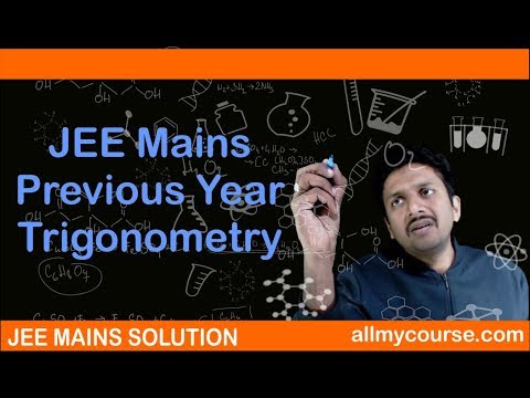 JEE Mains Previous Year  Trigonometry 2004 Q 4