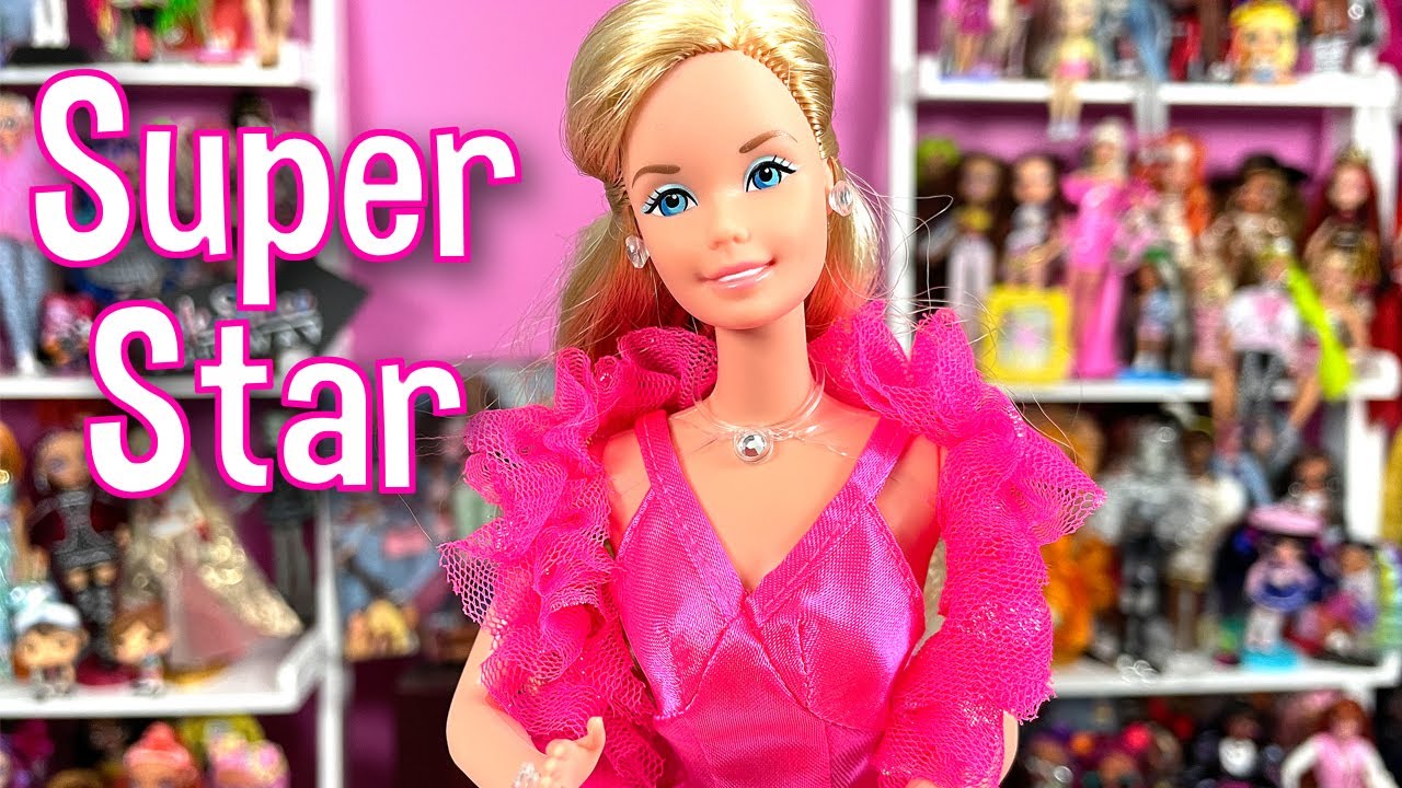 Superstar Barbie 1977 Reproduction Doll - A Childhood - YouTube
