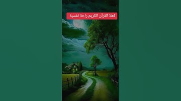 القرآن الكريم راحة نفسية وطمأنينة #قران #قران_كريم_ارح_سمعك_وقلبك #مصر #قران_كريم #القران_الكريم