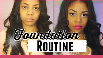 My Easy Foundation Routine + Highlight & Contour (Talk Through)