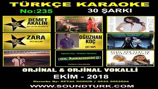 Türkçe Karaoke - Zara - Dili Ballım - Ocağı Yakacağım - 2019 - .Soundturk