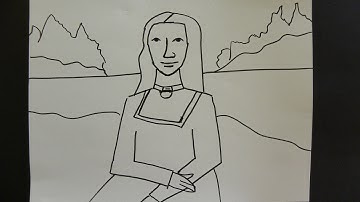 Kids Can Draw: Easy Mona Lisa For Young Kids. (patron spots available)