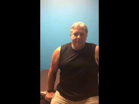 Patient testimonial 5 months after arthroscopic rotator cuff repair (large tear)