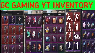 GC GAMING YT INVENTORY PUBG MOBILE | GC GAMING YT