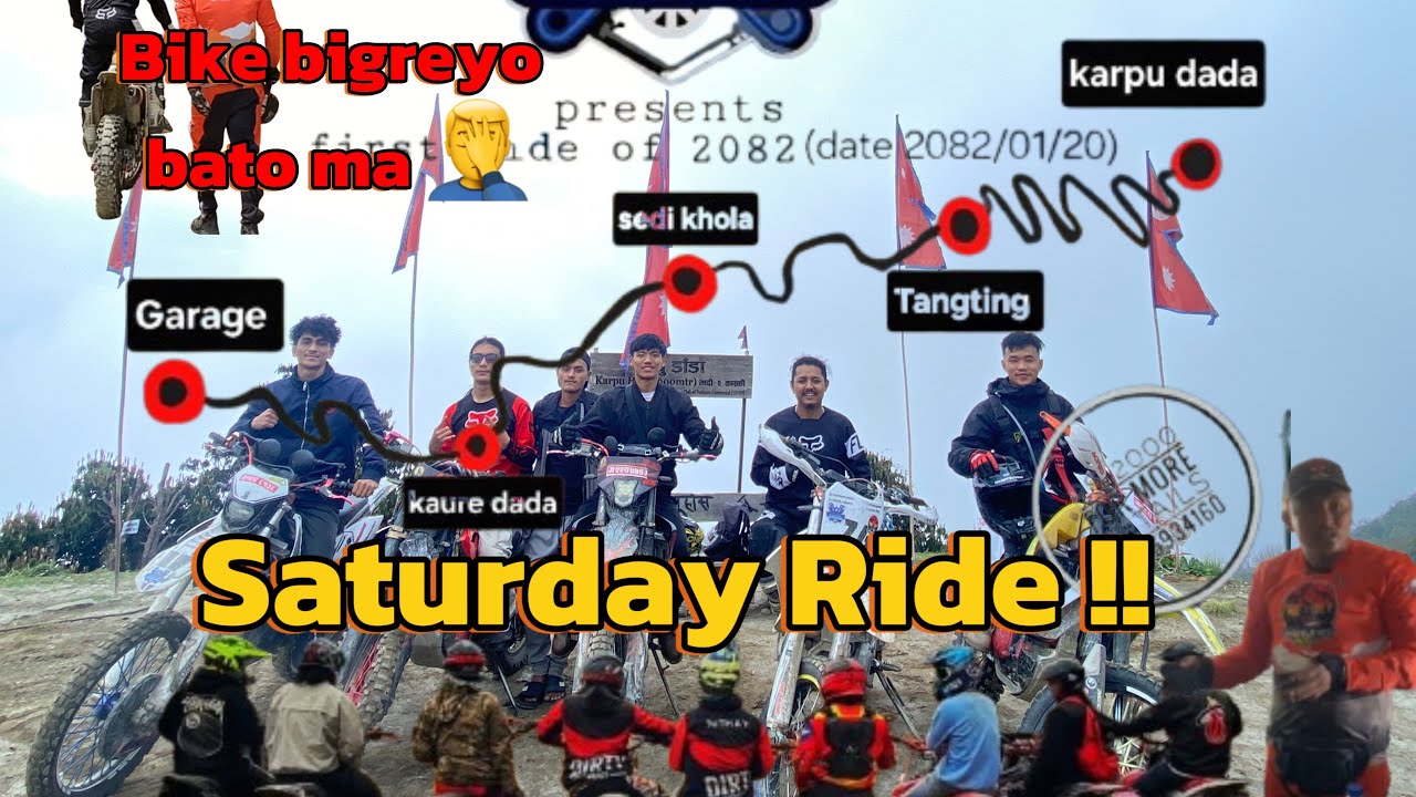 Way to Tangting & karpuDada🥵||DirtydogsPokhara||off-road ride