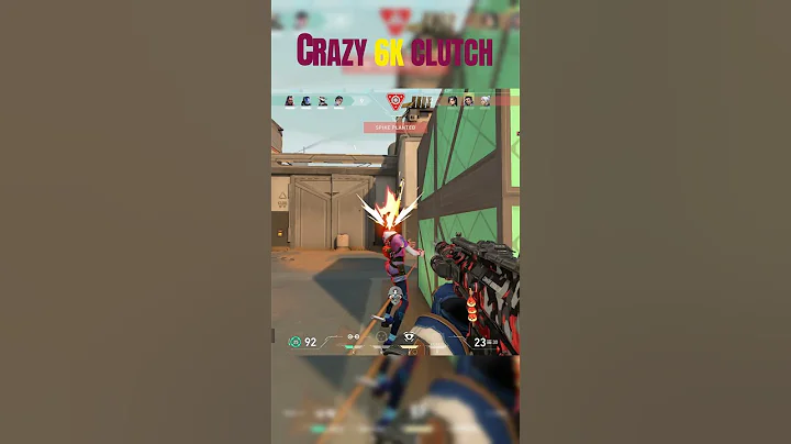 Cypher INSANE 6K ACE 👑👑 #valorant #shorts