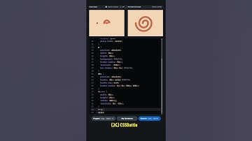 CSS Battle #133 - Spiral | Solution #cssbattle #codingshorts #coding #css #challenge
