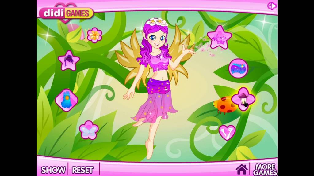 Charming Fairy  Dress Up - Y8.com Online Games by malditha