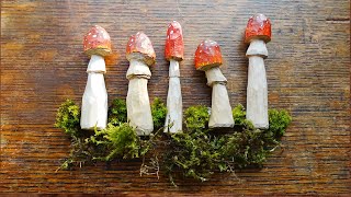 How to Whittle a Mushroom – Beginner Wood Carving Tutorial
