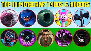 TOP 10 Best Minecraft Mods & Addons