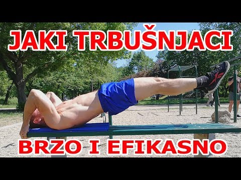 Video: Kako Efikasno Napumpati Trbušne Mišiće