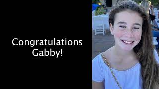 Mazel Tov Gabby!