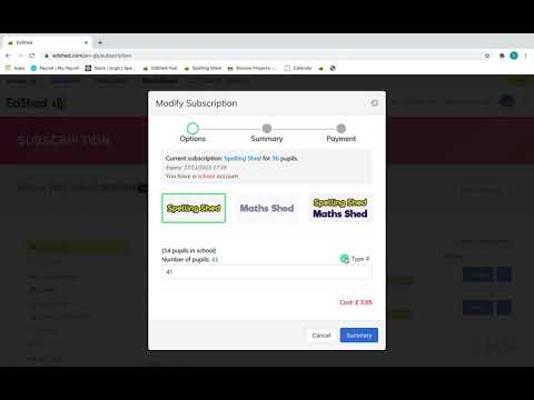 How to add more pupils accounts to your subscription - Spelling Shed & MathShed
