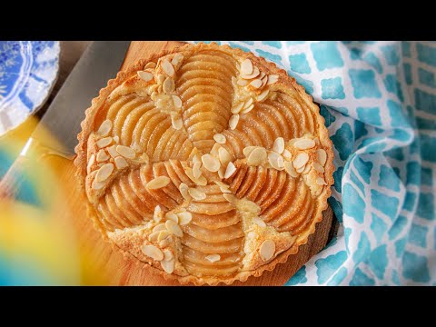 ПИРОГ С ГРУШАМИ | миндальный грушевый тарт | простой рецепт Tarte Bourdaloue