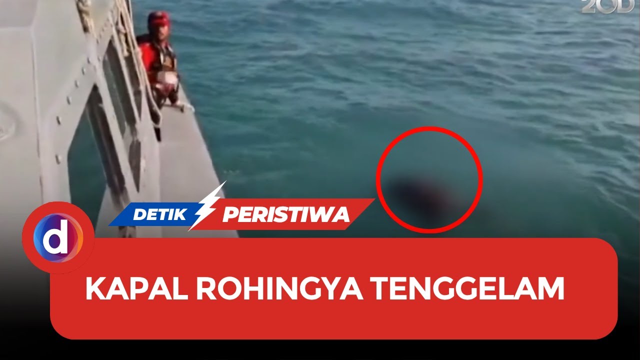 Kapal Rohingya Tenggelam di Perairan Thailand-Malaysia, 11 Tewas