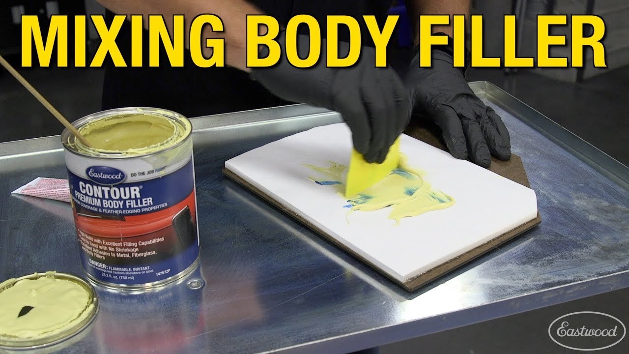 How To Mix Body Filler - The Proper Technique - Eastwood 