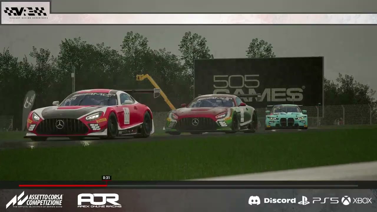 Crossplay GT3 Championship by Apex Online Racing // Season 8 // Race 6 // Donnington Park Circuit //